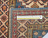2x3 Blue Kazak Afghan Hand Knotted Wool Area Rug
